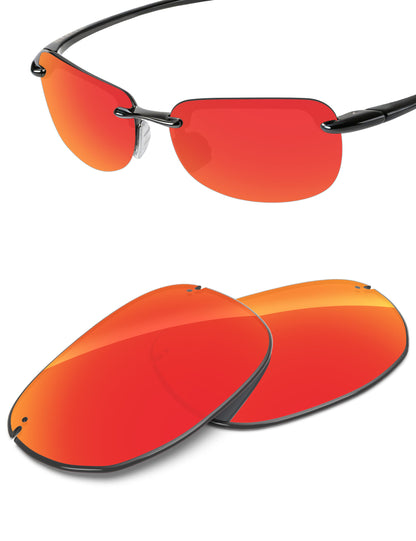 Fire Red FlashMirror™-Non-Polarized