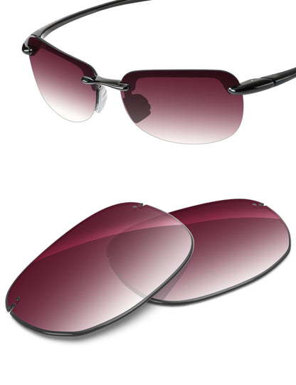 Wine Red Gradient-Non-Polarized
