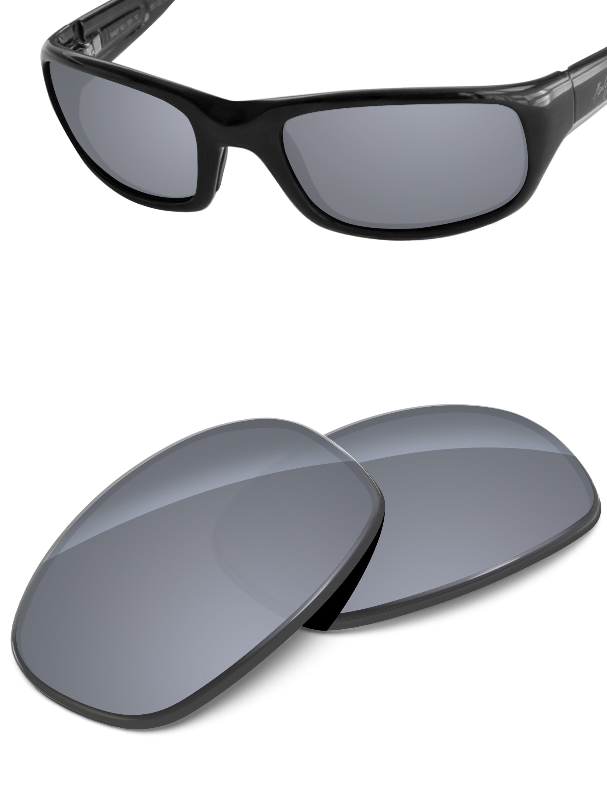 Silver Metallic FlashMirror™-Non-Polarized