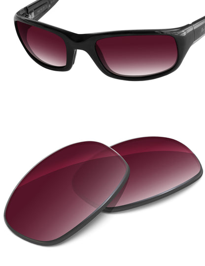 Wine Red Gradient-Non-Polarized