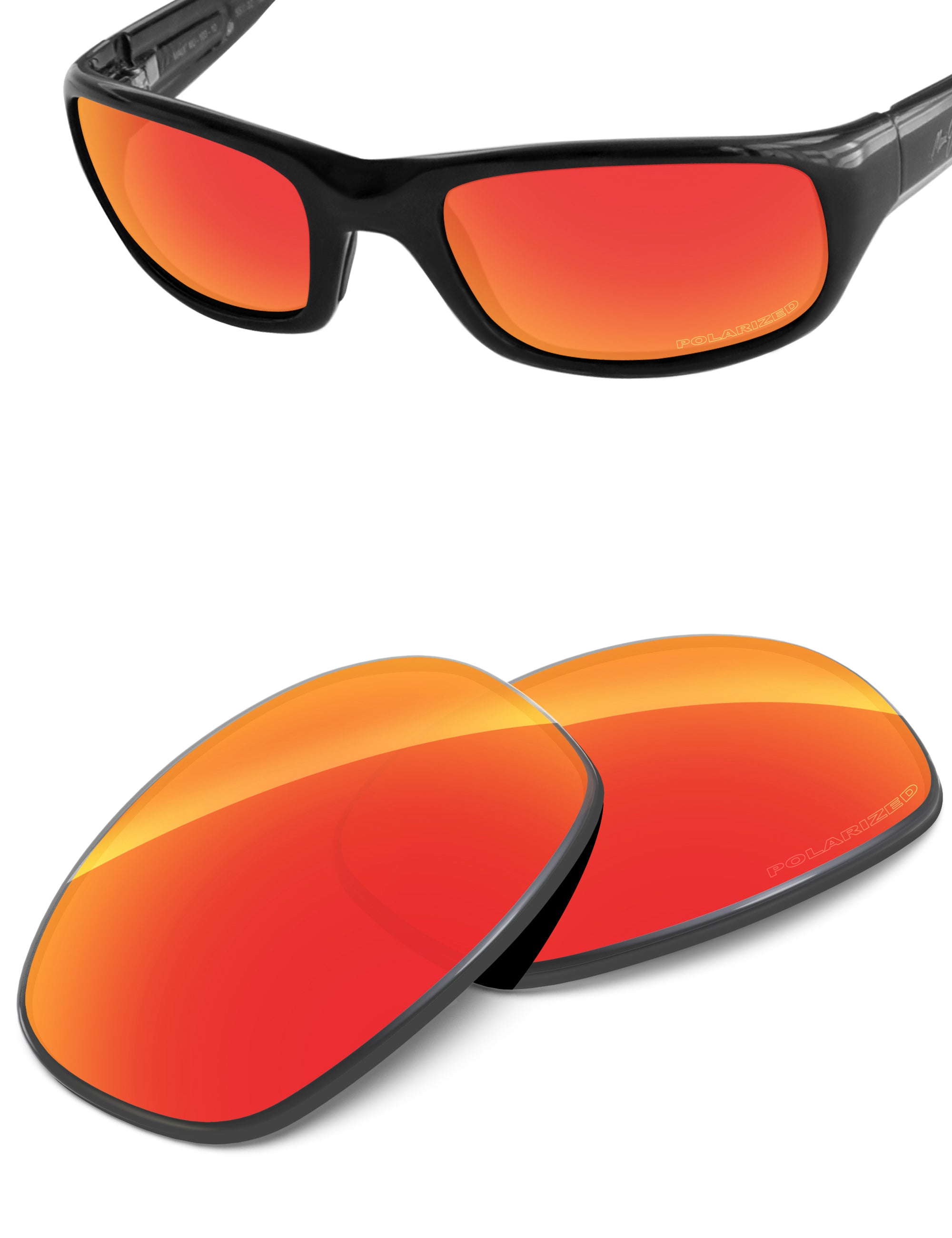 Fire Red FlashMirror™-Polarized