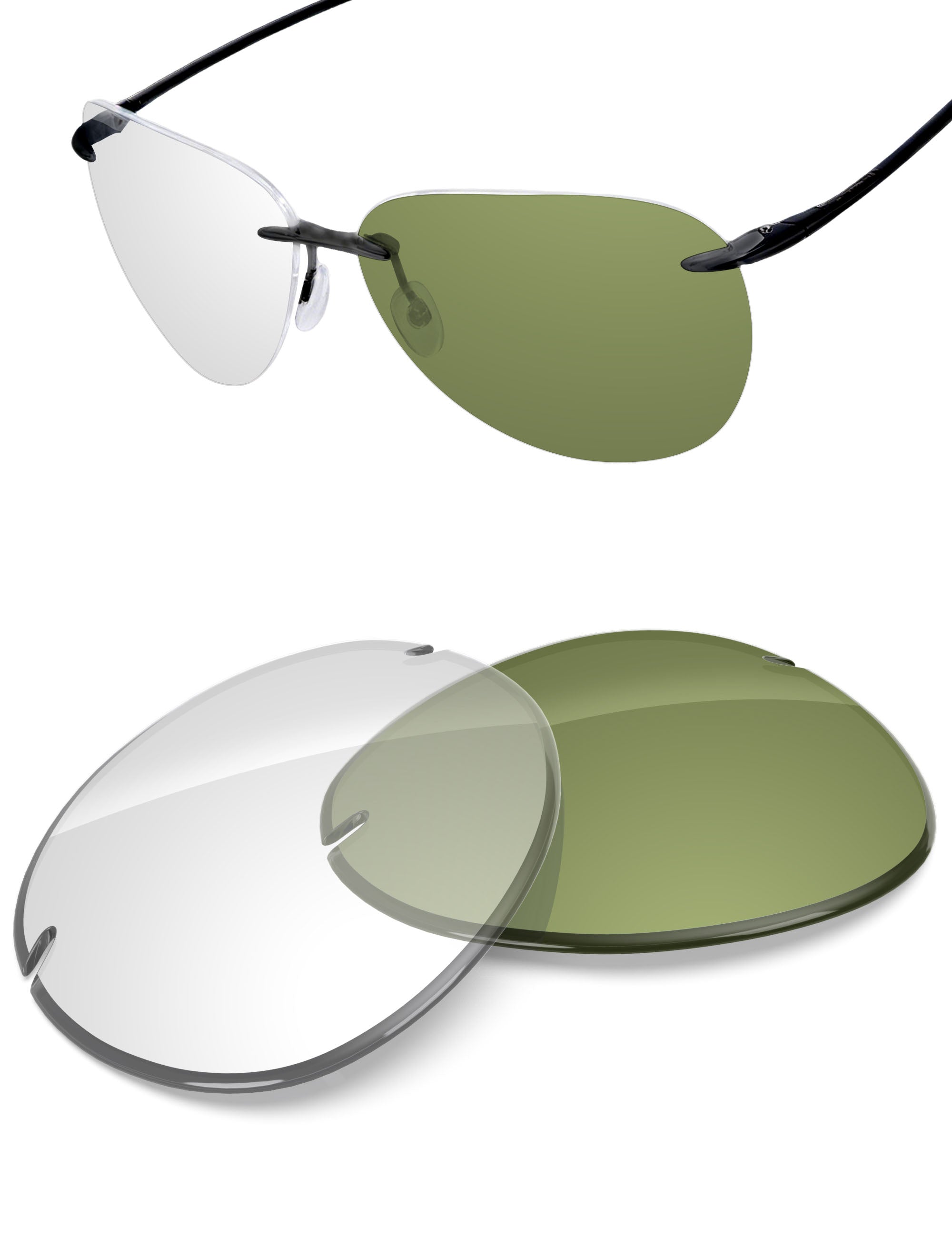 Adapt Green Photochromic-Non-Polarized