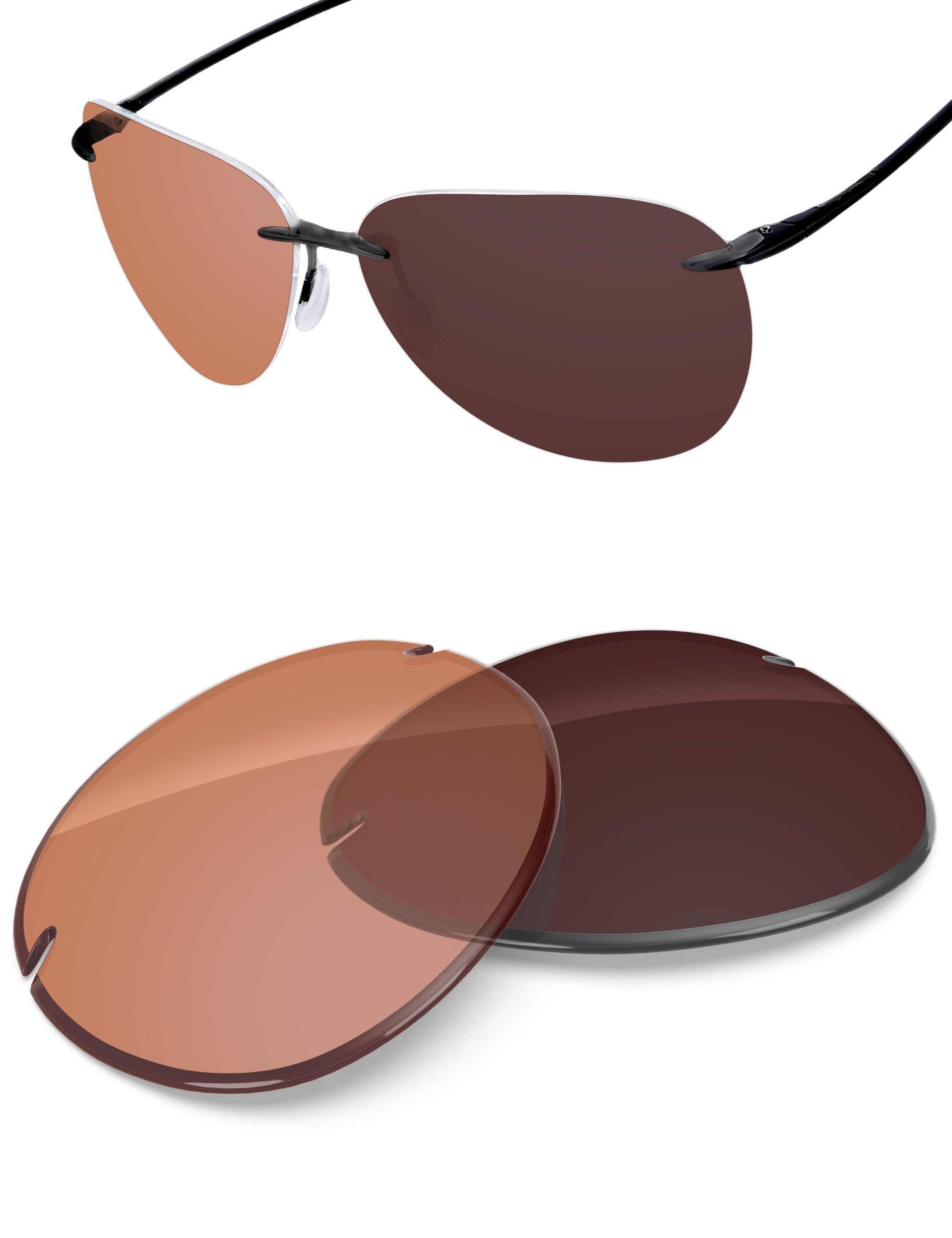 Orange Tint Photochromic-Non-Polarized