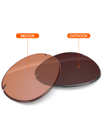 Orange Tint Photochromic-Non-Polarized
