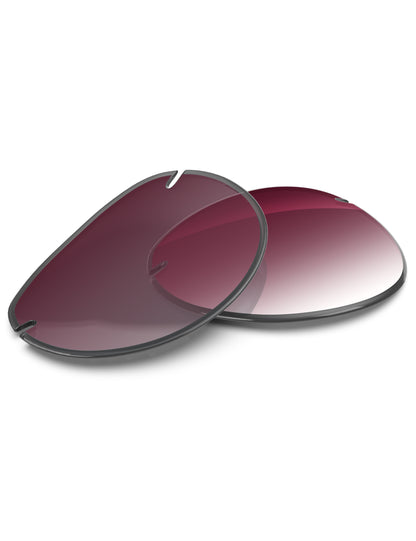 Wine Red Gradient-Non-Polarized