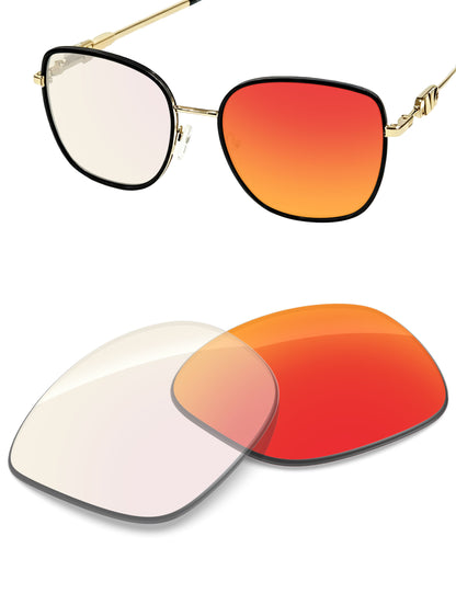 Fire Red FlashMirror™ Photochromic-Non-Polarized