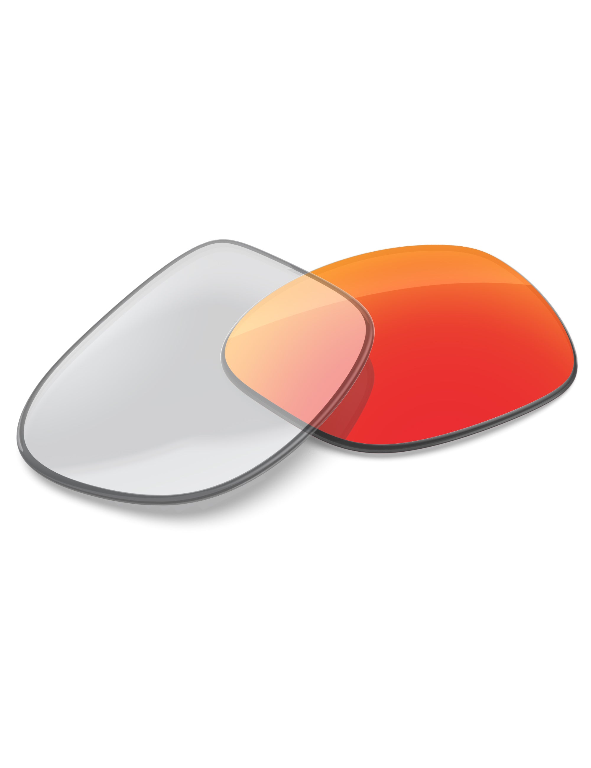 Fire Red FlashMirror™ Photochromic-Non-Polarized