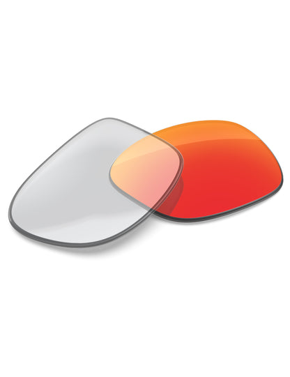 Fire Red FlashMirror™ Photochromic-Non-Polarized