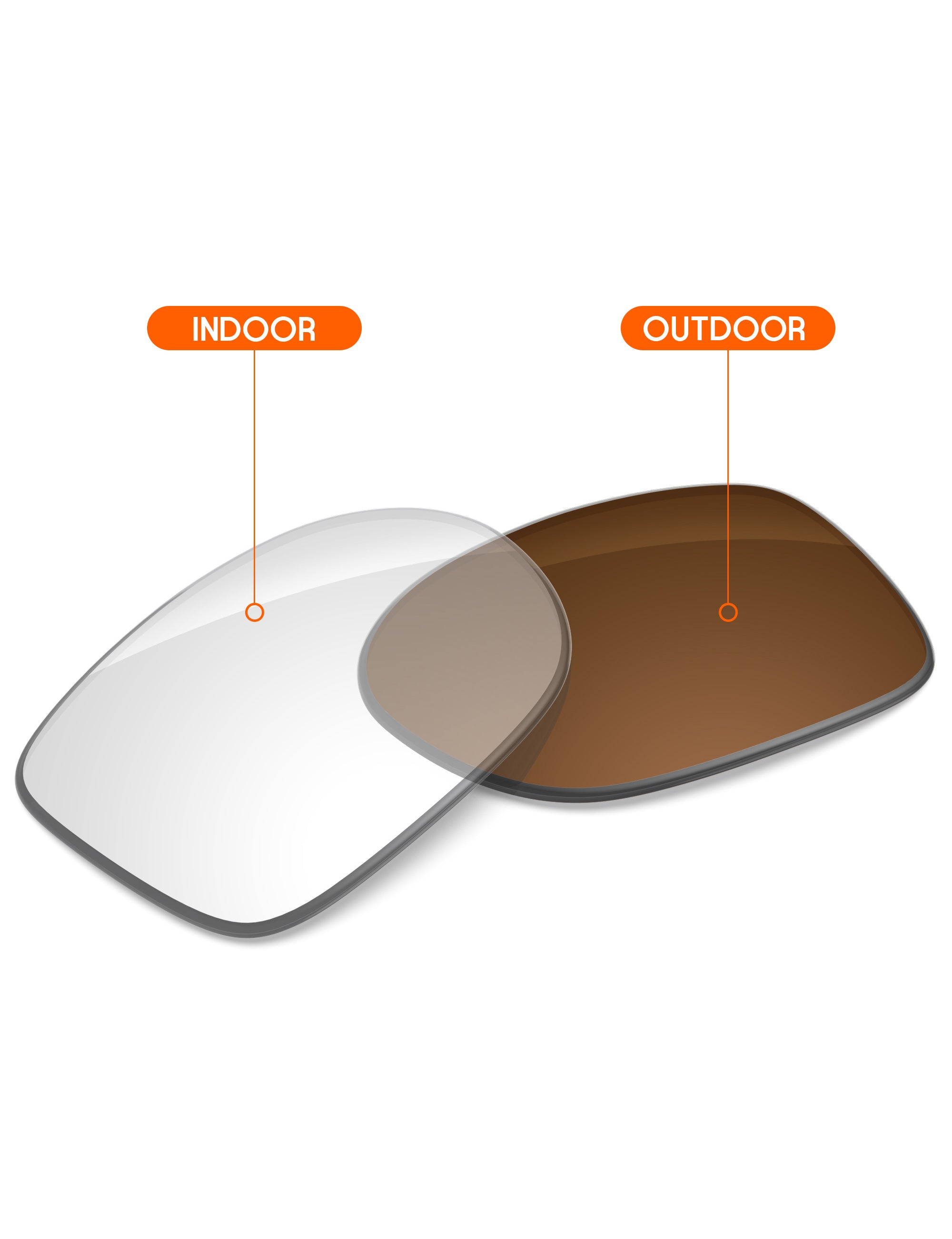 Adapt Brown Photochromic-Non-Polarized