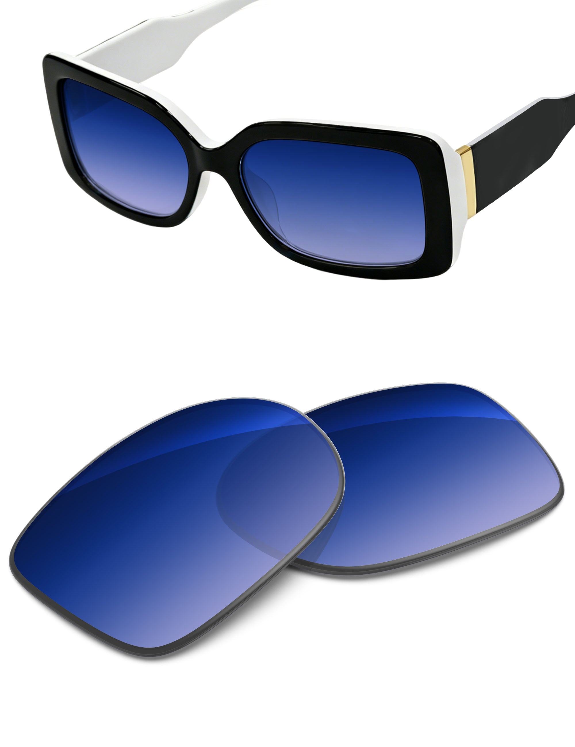 Aqua Blue Gradient-Non-Polarized