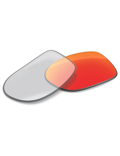 Fire Red FlashMirror™-Photochromic-Non-Polarized