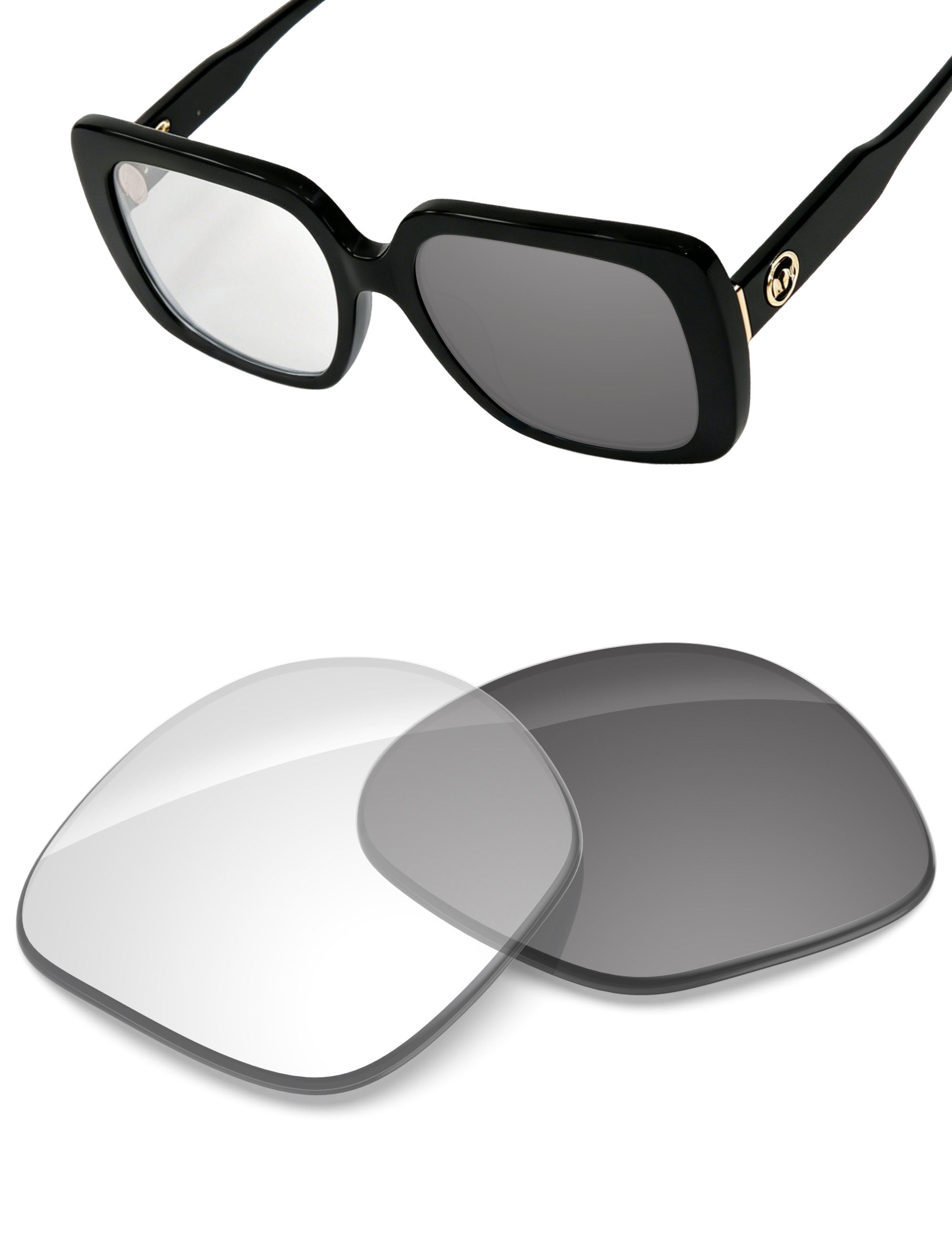 Adapt Gray Photochromic Blue Light Blocking-Non-Polarized