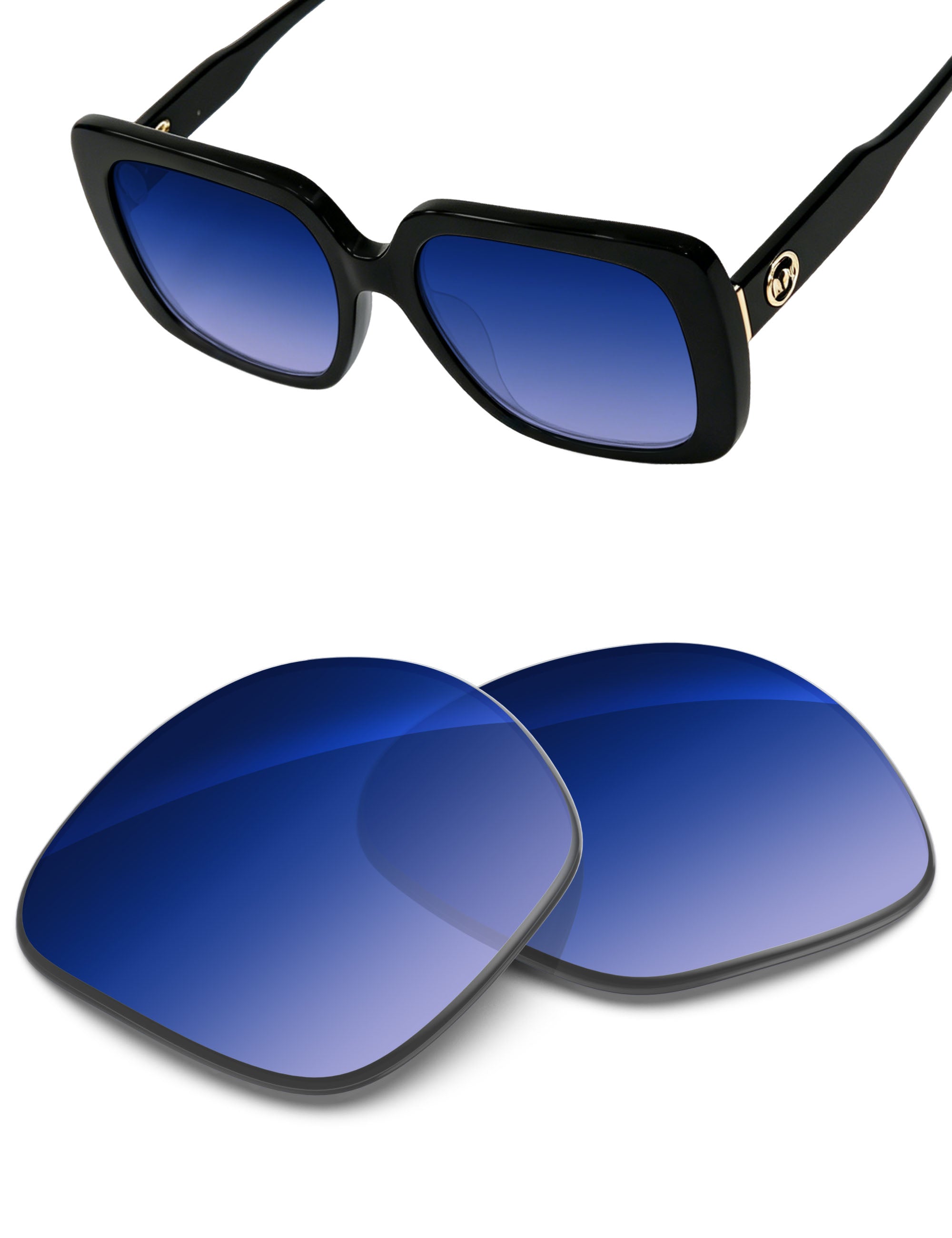 Aqua Blue Gradient-Non-Polarized
