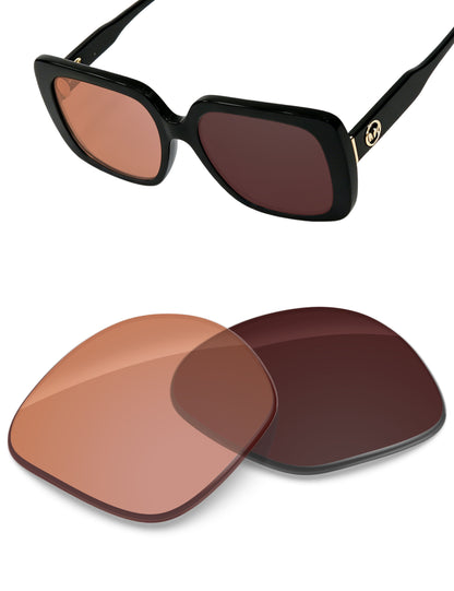 Orange Tint Photochromic-Non-Polarized