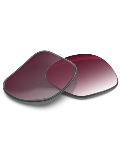 Wine Red Gradient-Non-Polarized