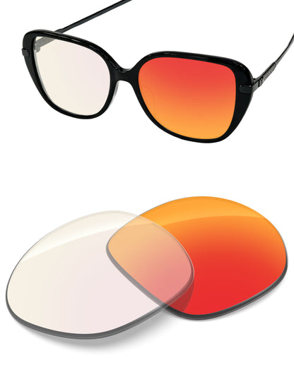 Fire Red FlashMirror™ Photochromic-Non-Polarized