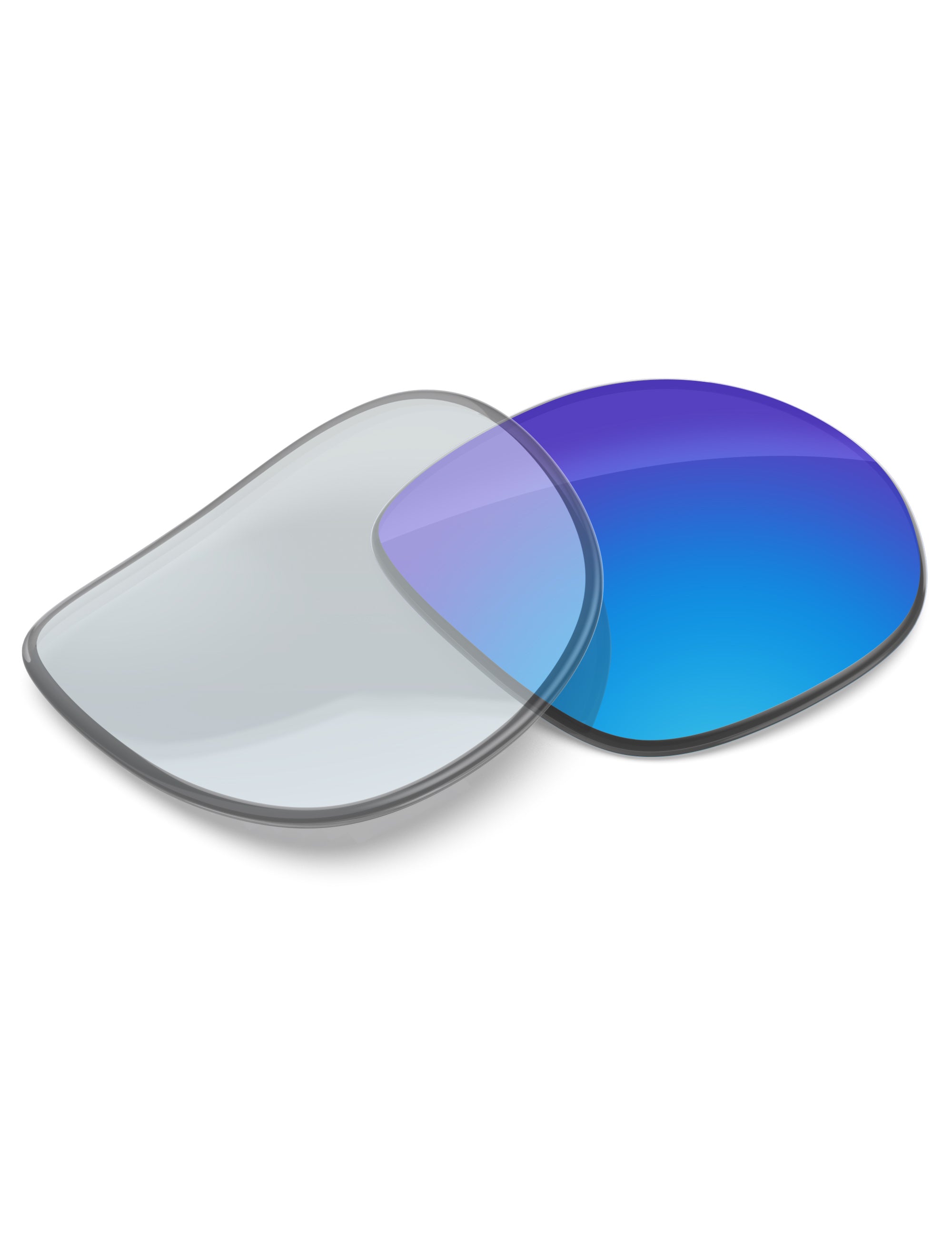 Sky Blue FlashMirror™ Photochromic-Non-Polarized
