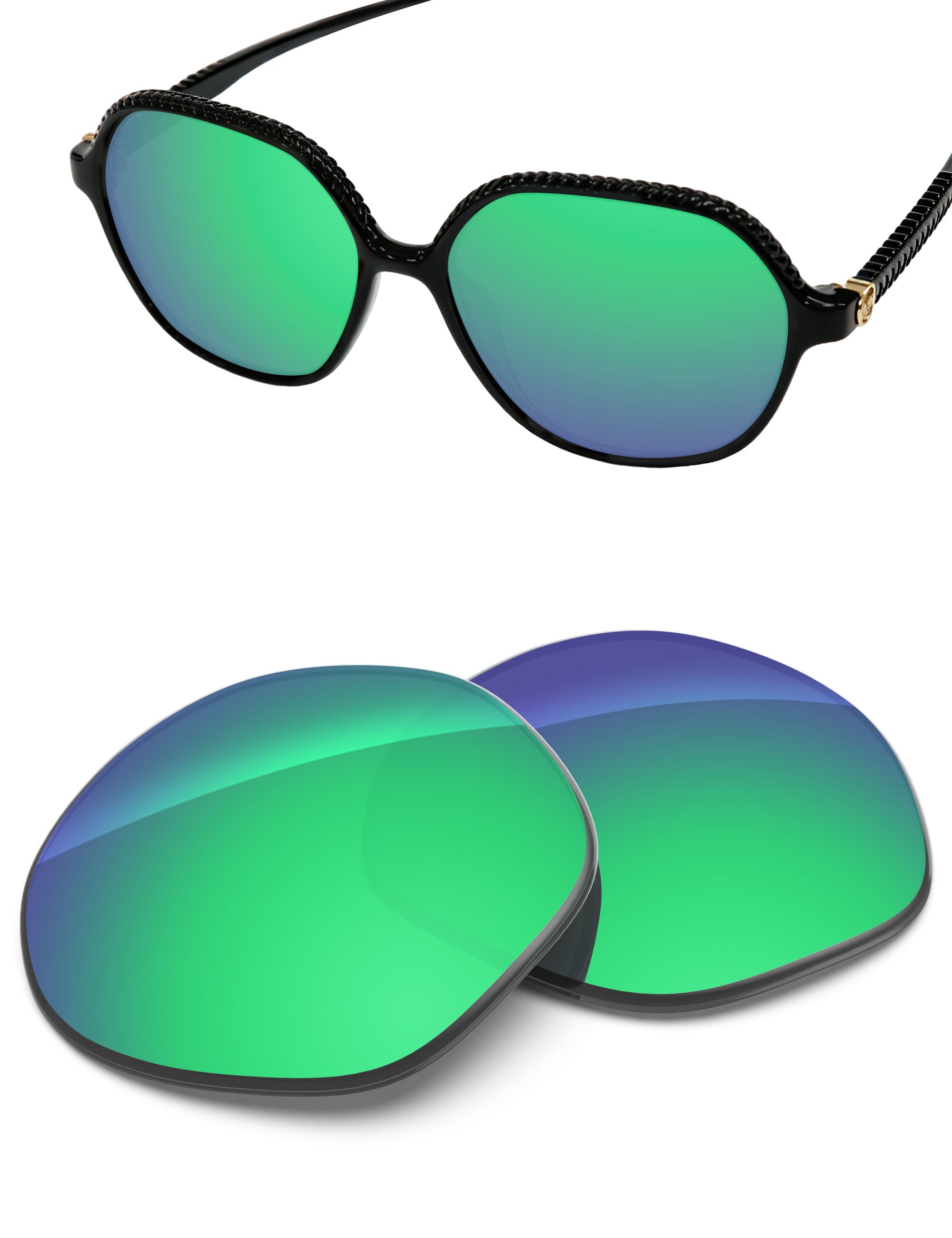 Emerald Green lashMirror™-Non-Polarized