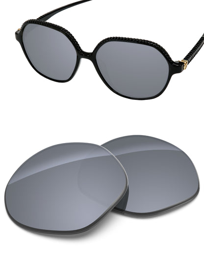 Silver Metallic lashMirror™-Non-Polarized