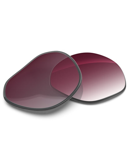 Wine Red Gradient-Non-Polarized