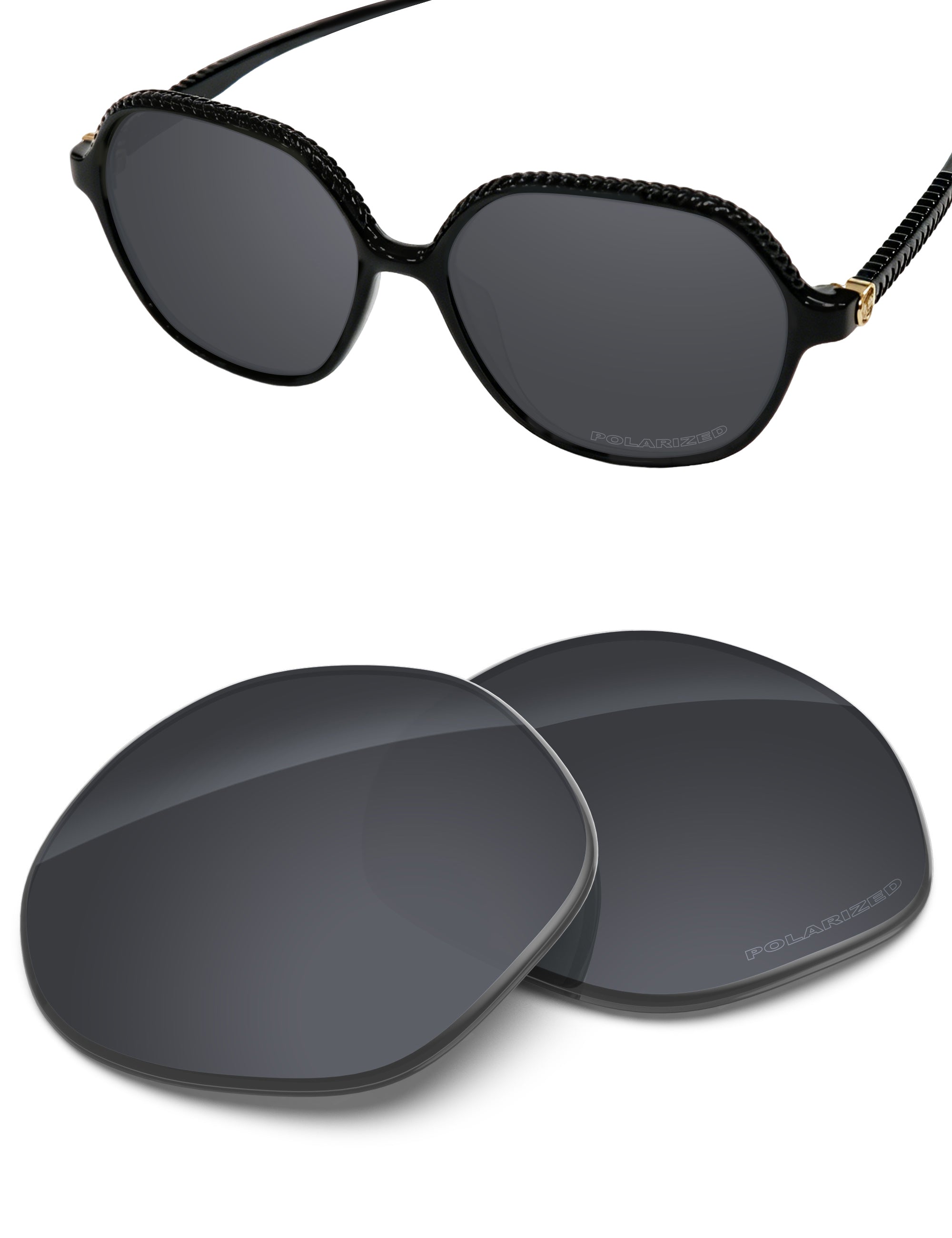 Black Shield lashMirror™-Polarized