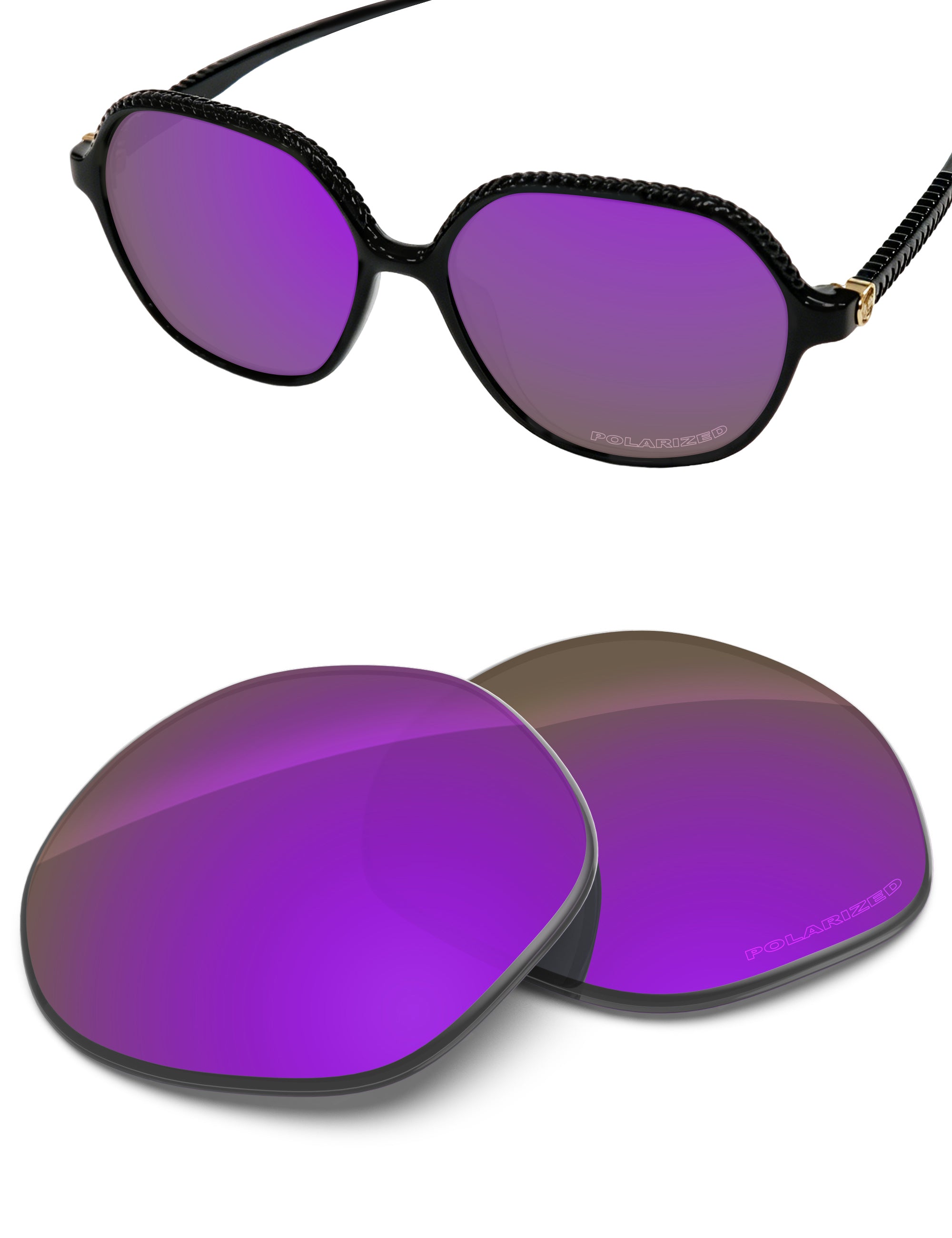 Plum Purple lashMirror™-Polarized