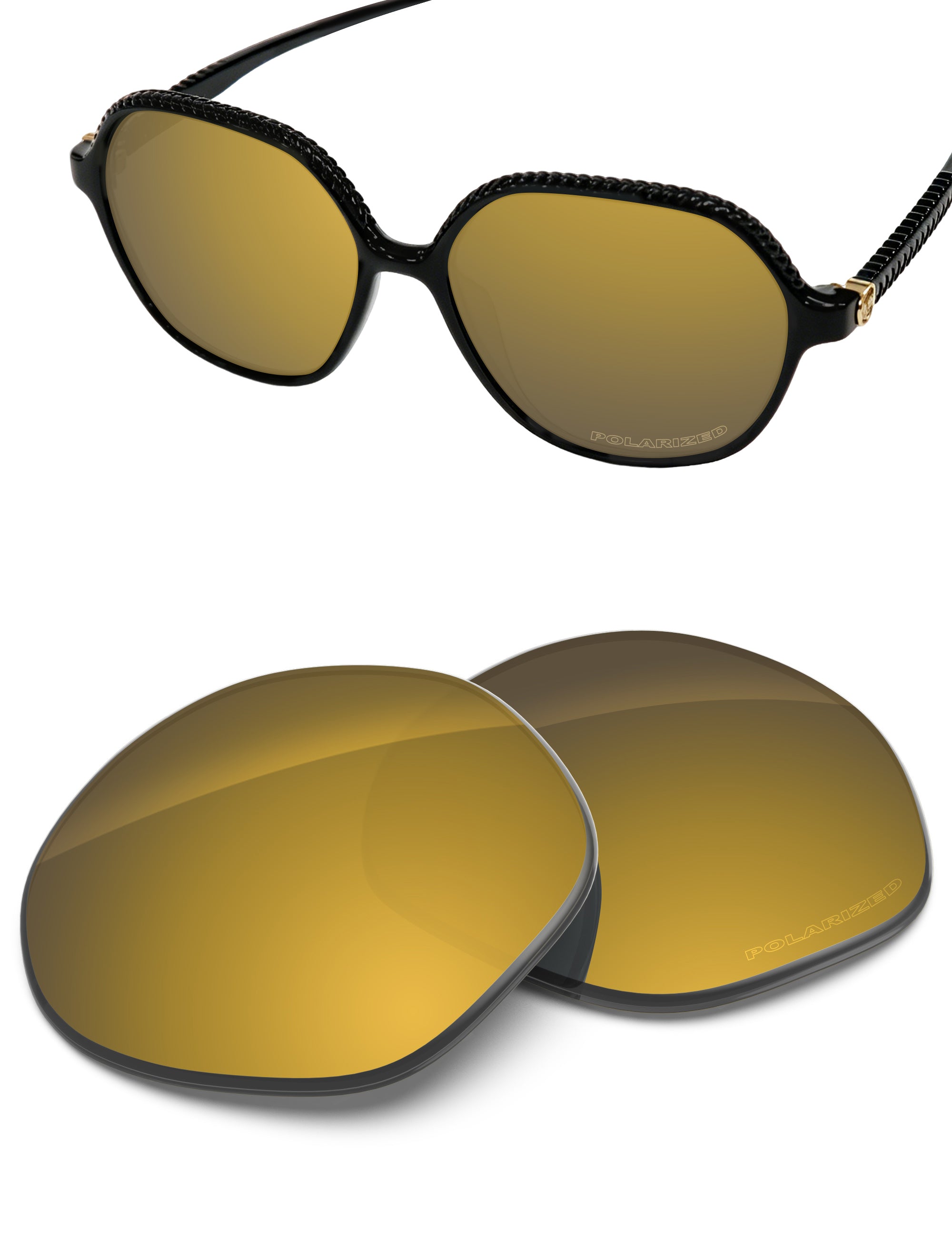 Tungsten Gold lashMirror™-Polarized