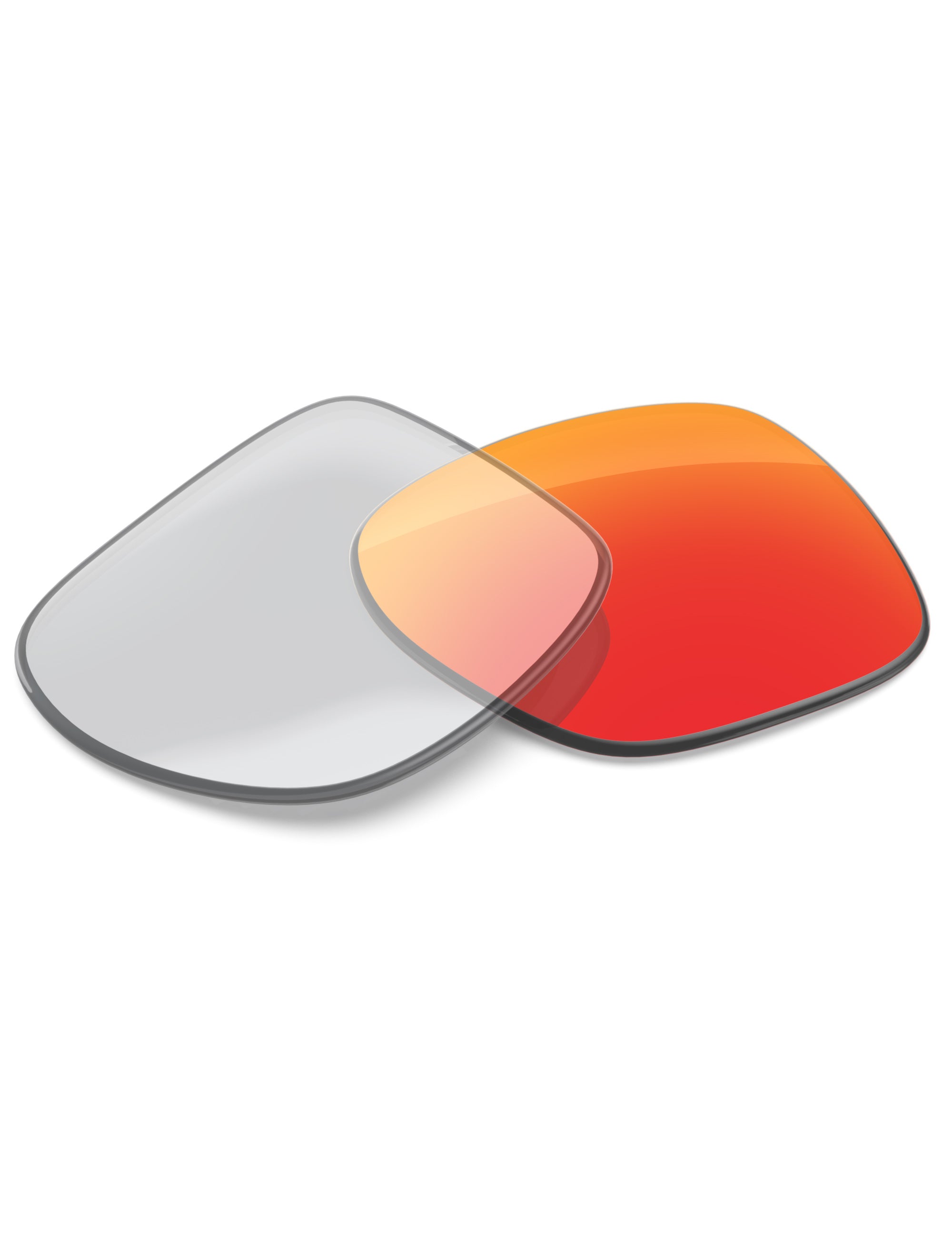 Fire Red FlashMirror™ Photochromic-Non-Polarized