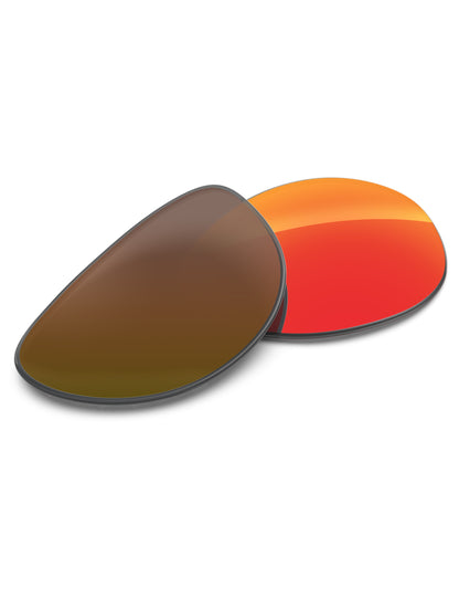 Fire Red FlashMirror™-Non-Polarized