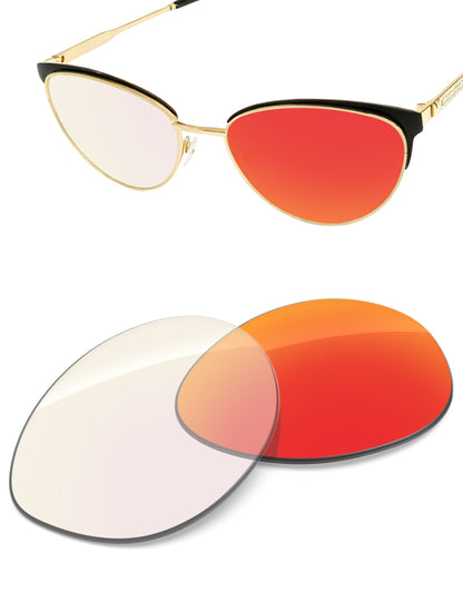 Fire Red FlashMirror™ Photochromic-Non-Polarized