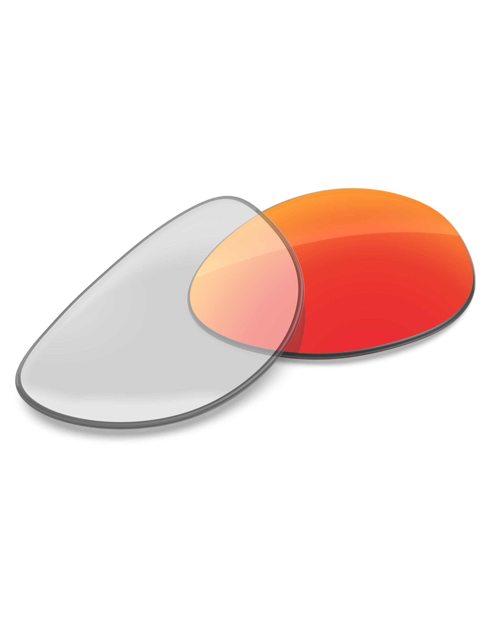 Fire Red FlashMirror™ Photochromic-Non-Polarized