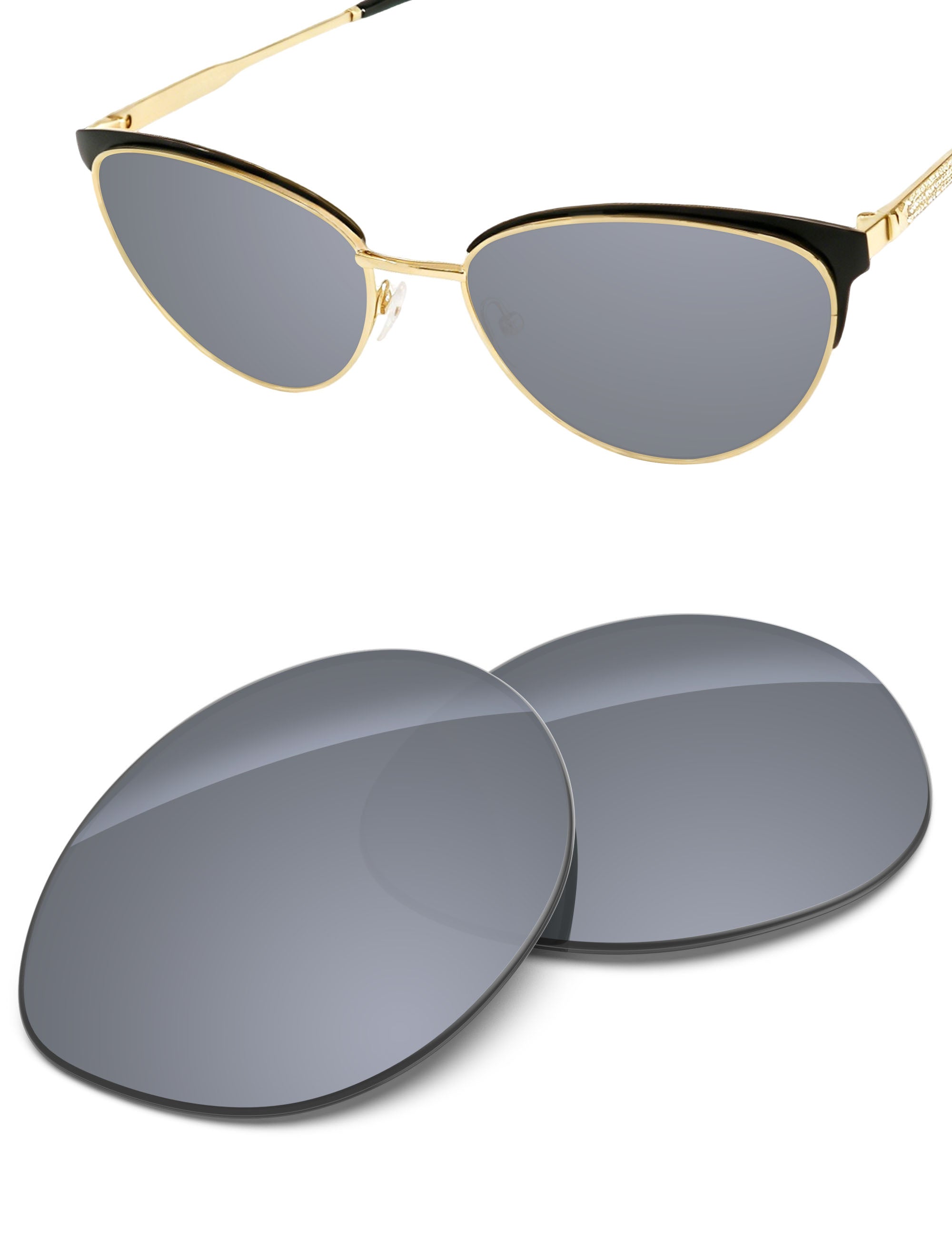 Silver Metallic FlashMirror™-Non-Polarized