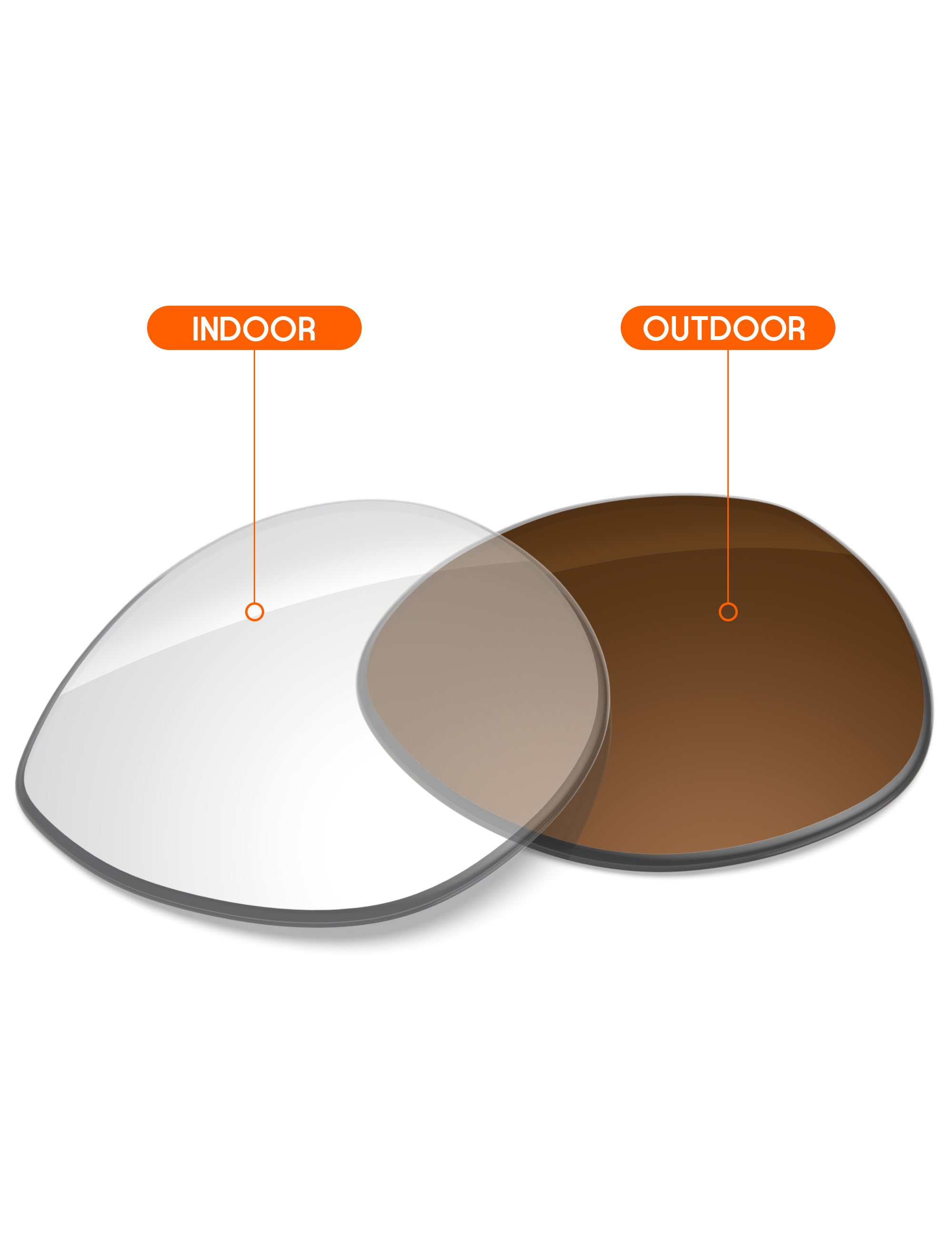Adapt Brown Photochromic-Non-Polarized