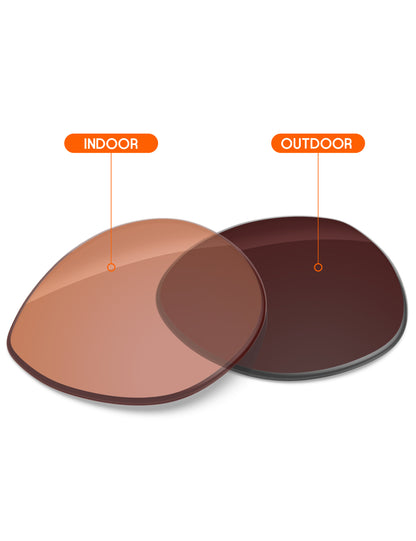 Orange Tint Photochromic-Non-Polarized
