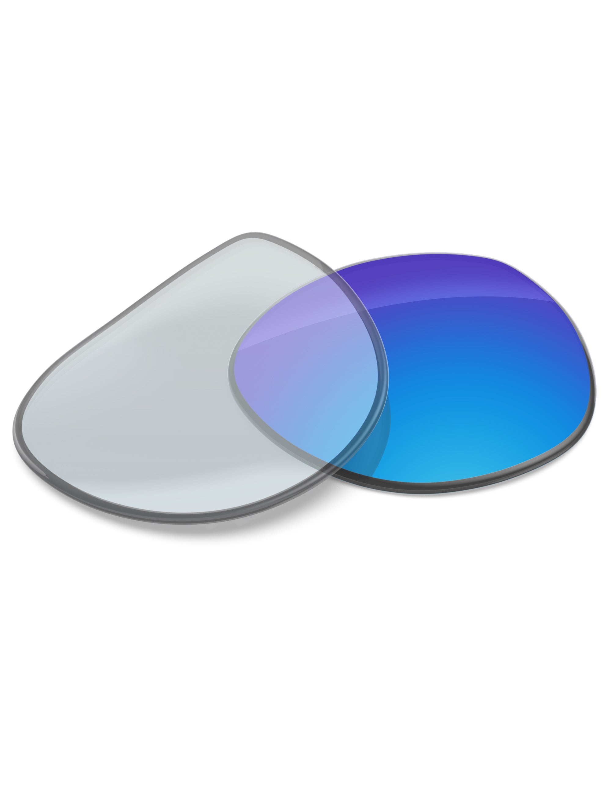 Sky Blue FlashMirror™ Photochromic-Non-Polarized
