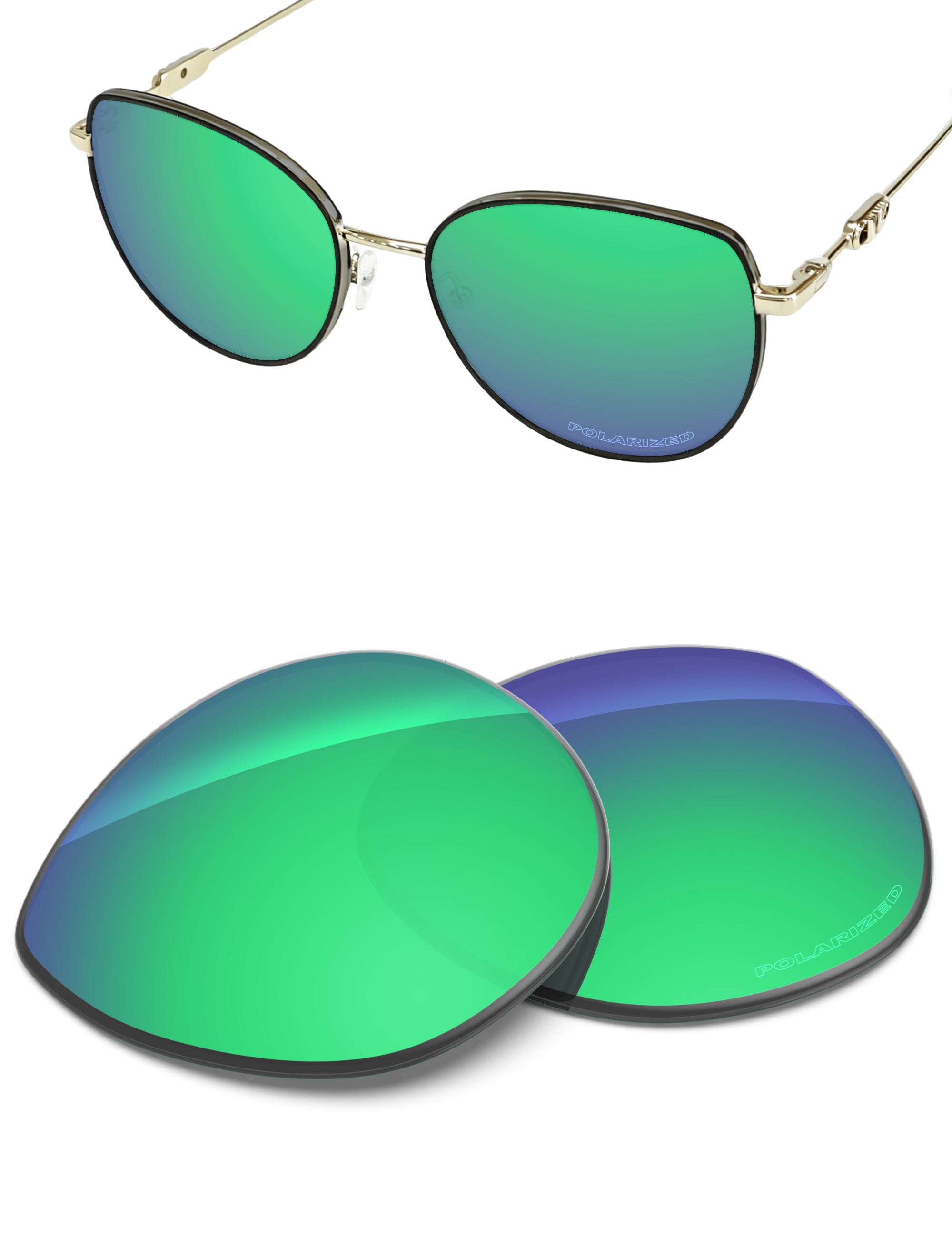 Emerald Green FlashMirror™-Polarized