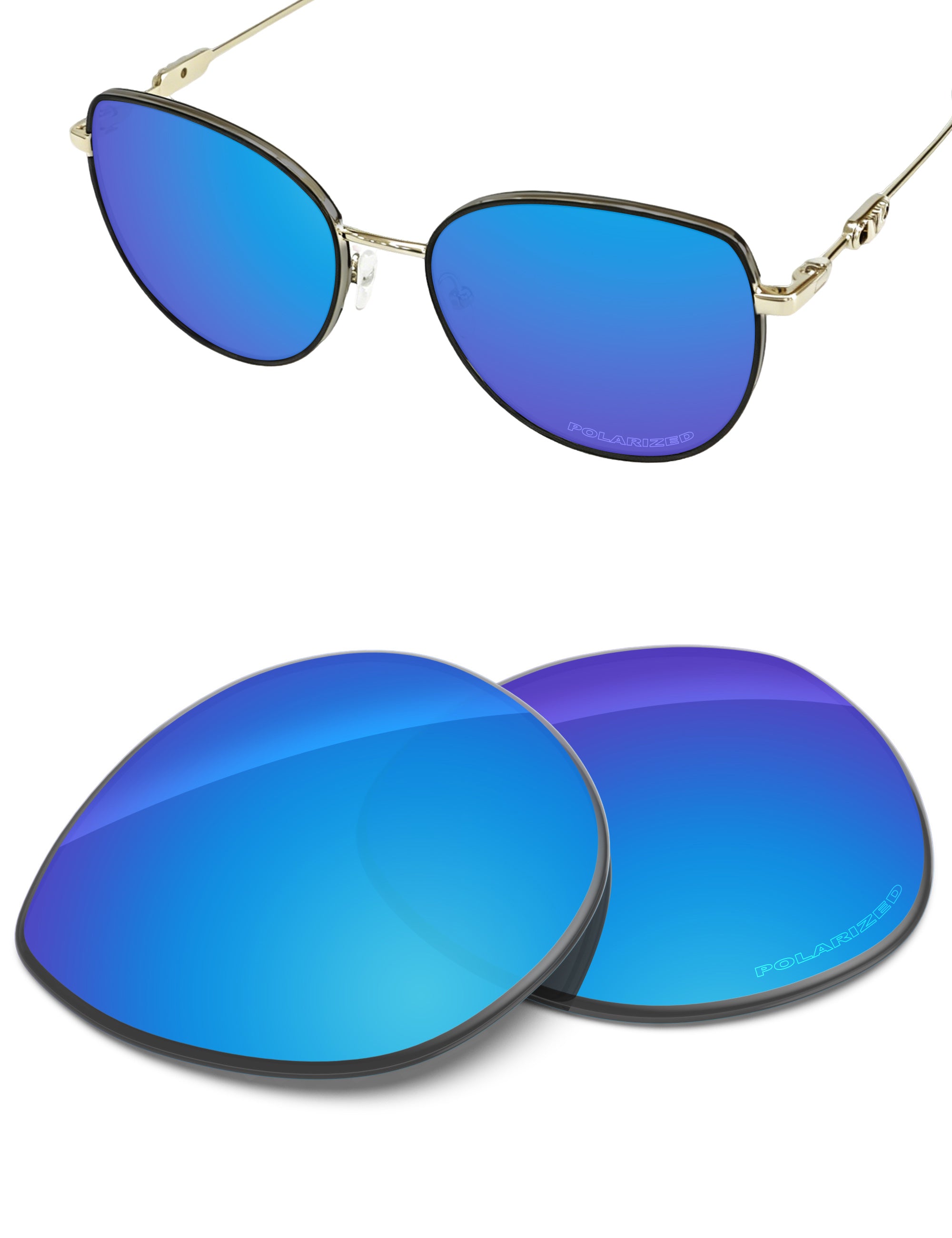 Sky Blue FlashMirror™-Polarized