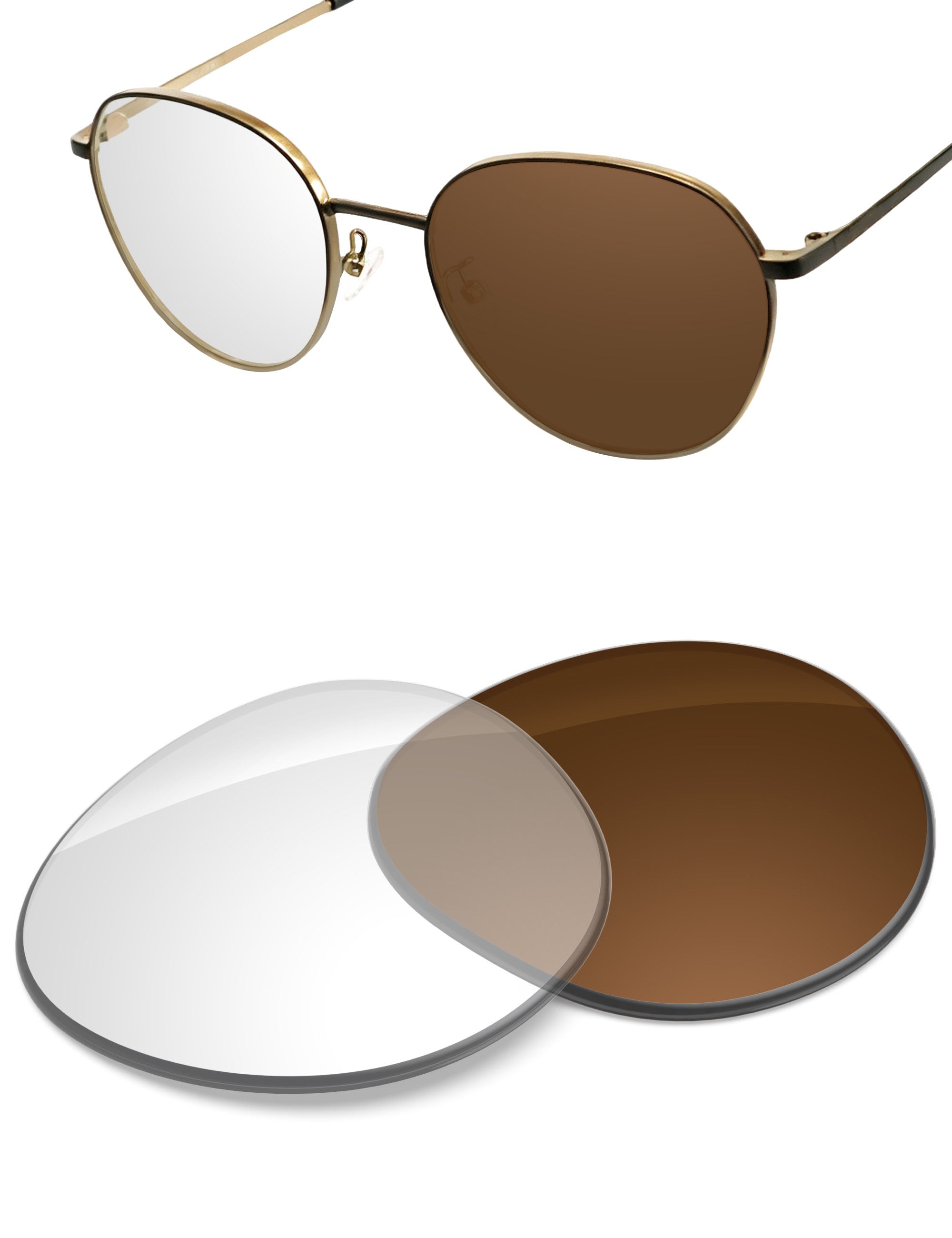 Adapt Brown Photochromic-Non-Polarized