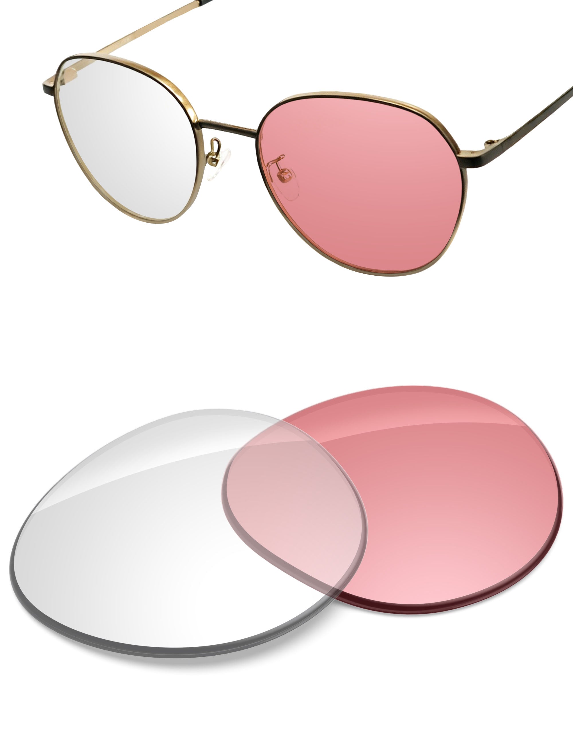 Adapt Pink Photochromic-Non-Polarized