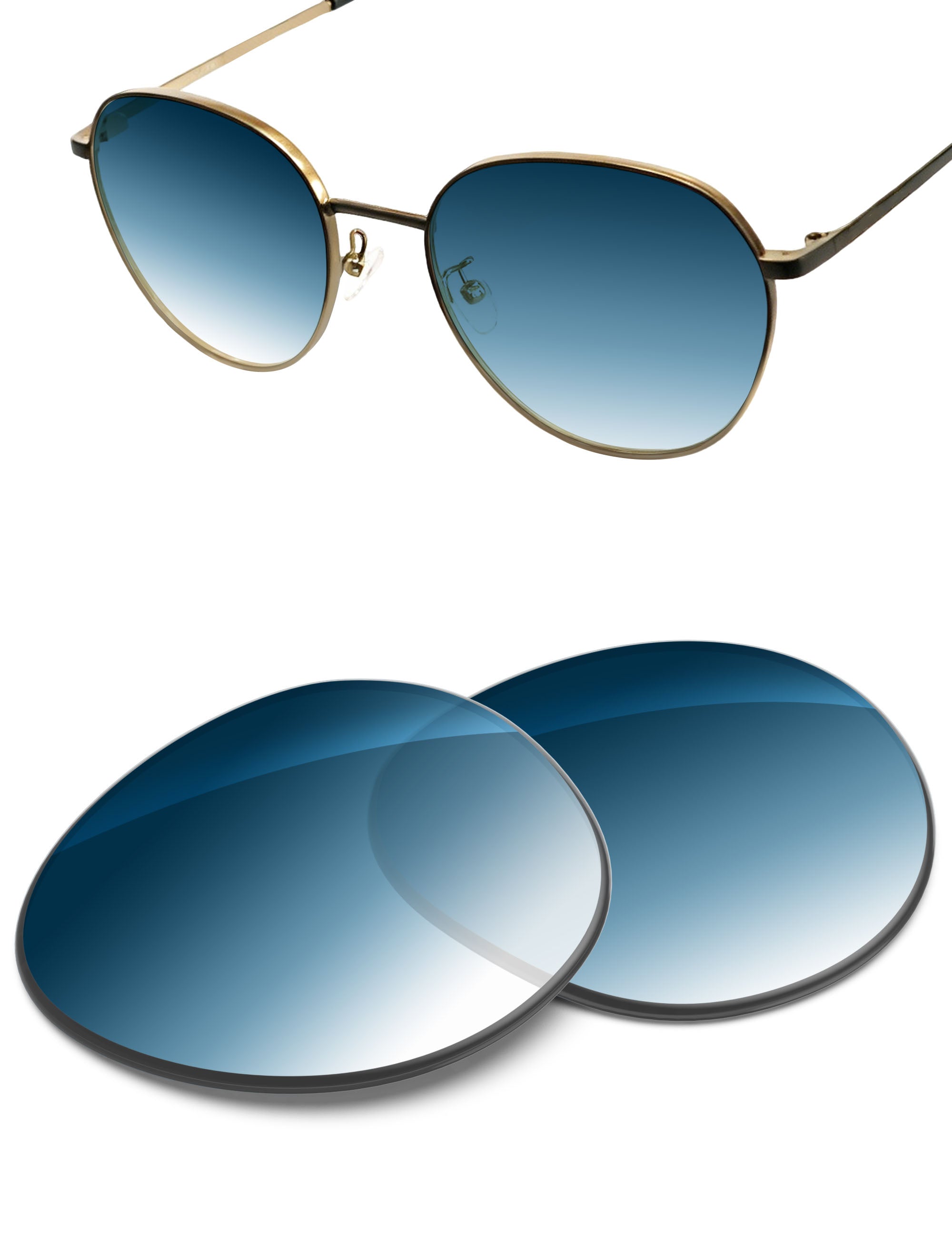 Blue Gradient-Non-Polarized