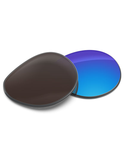 Sky Blue FlashMirror™-Non-Polarized
