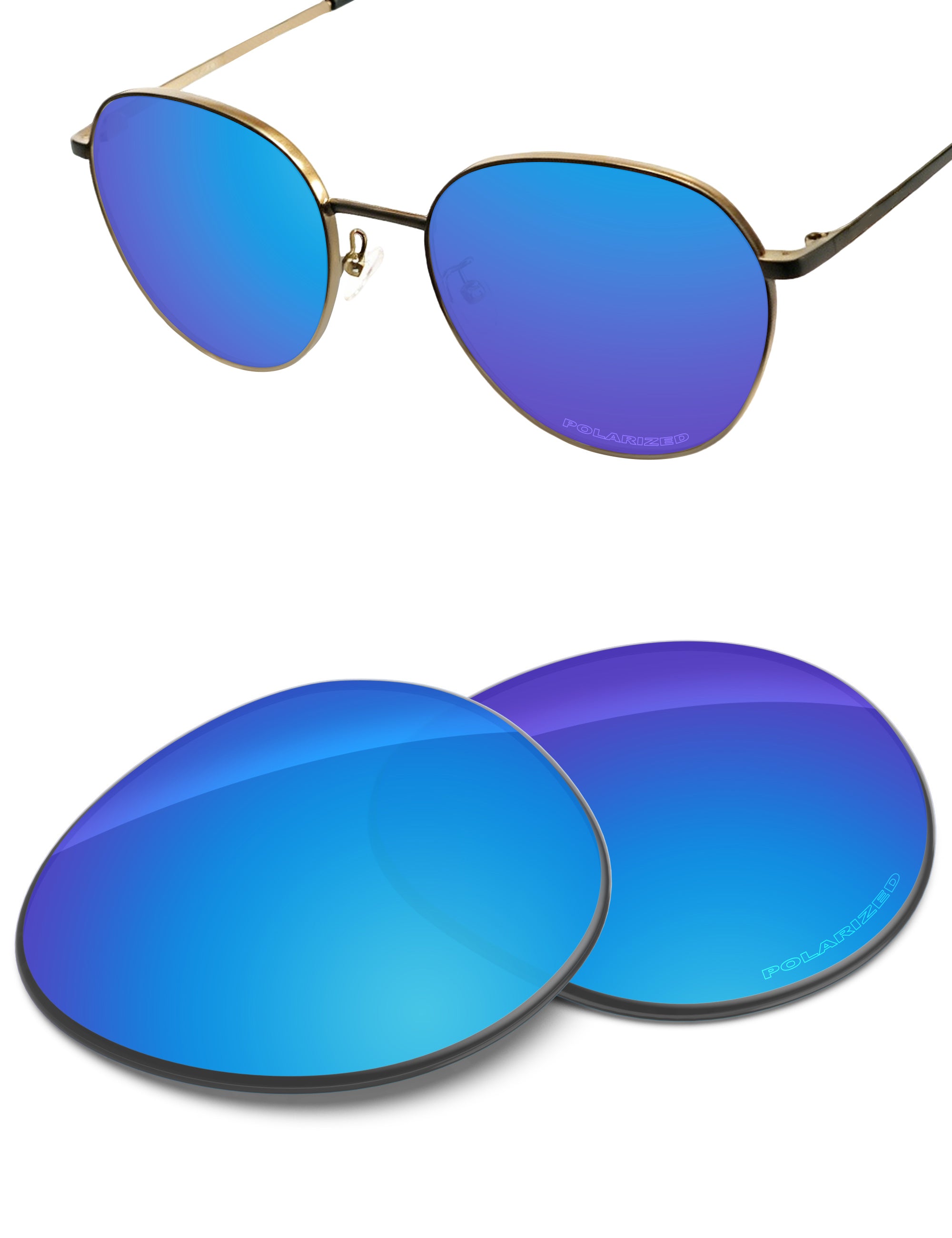 Sky Blue FlashMirror™-Polarized