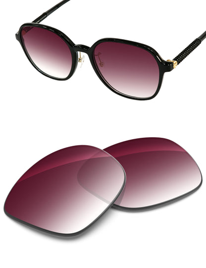 Wine Red Gradient-Non-Polarized