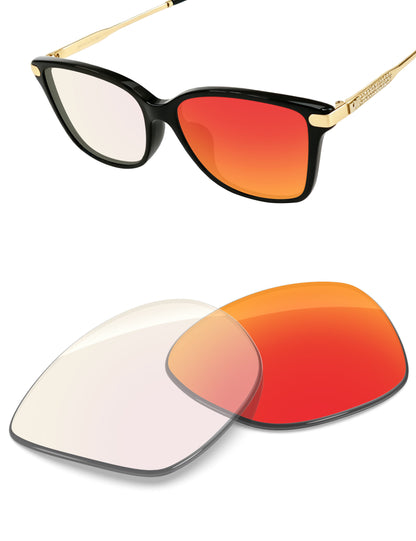 Fire Red FlashMirror™ Photochromic-Non-Polarized