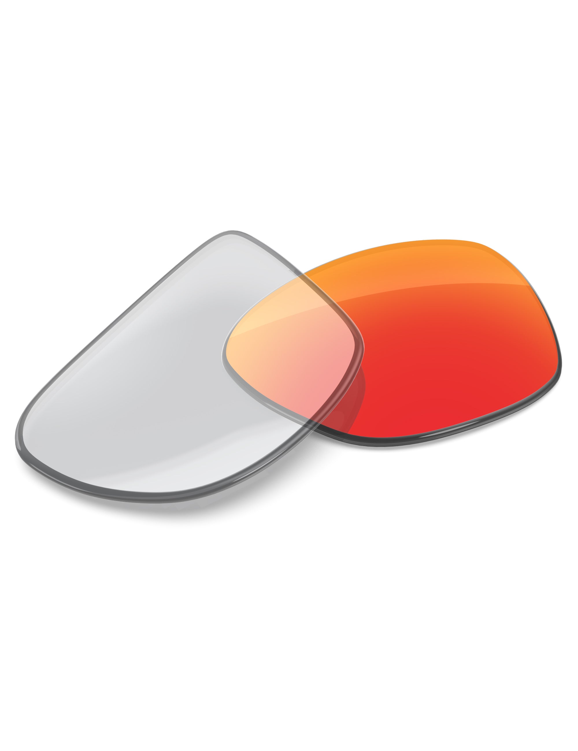 Fire Red FlashMirror™ Photochromic-Non-Polarized