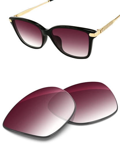 Wine Red Gradient-Non-Polarized