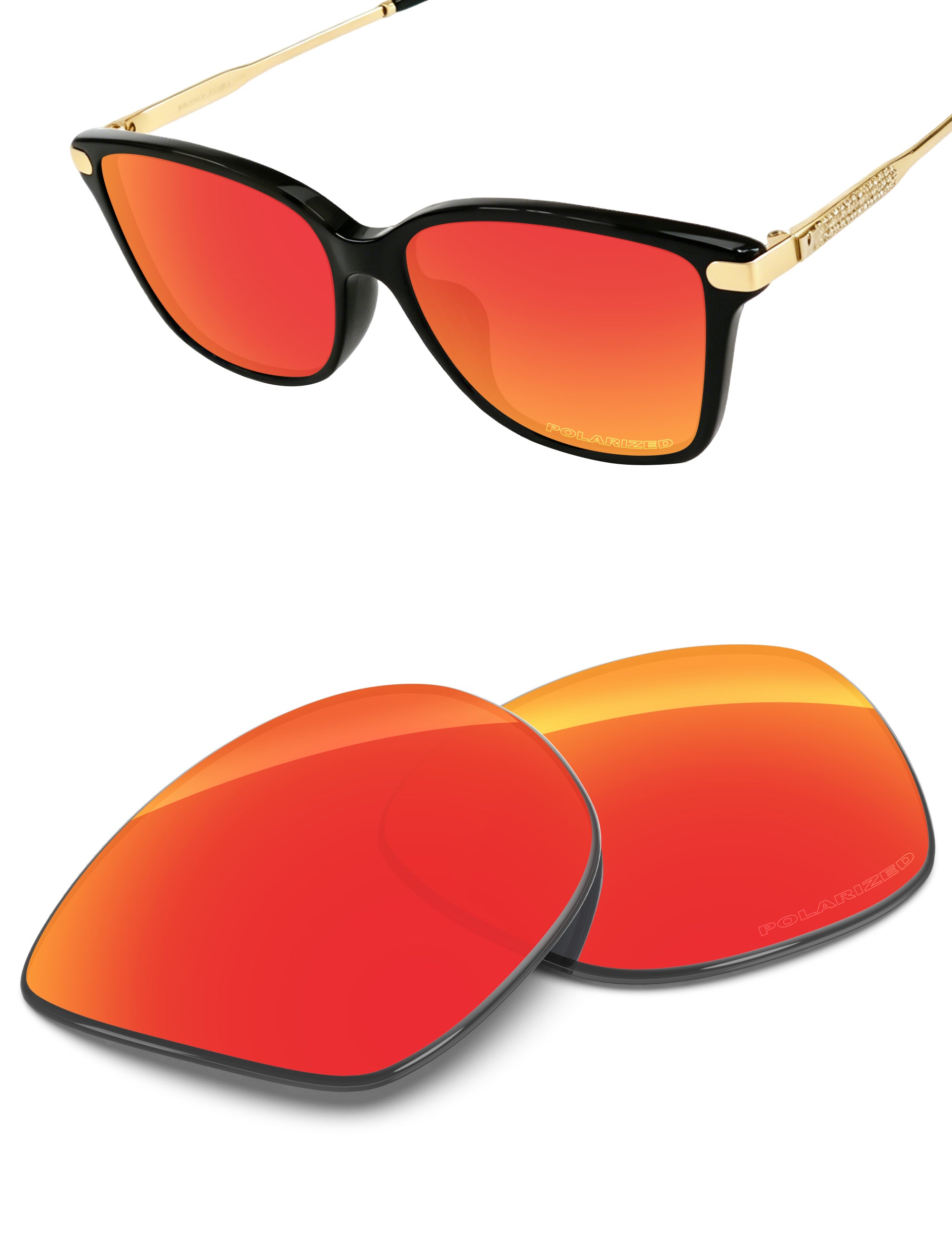 Fire Red FlashMirror™-Polarized