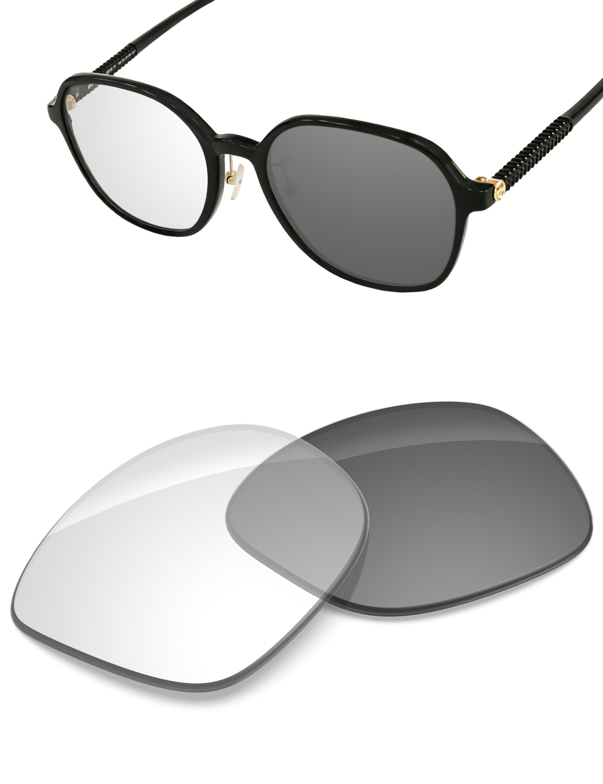 Adapt Gray Photochromic Blue Light Blocking-Non-Polarized