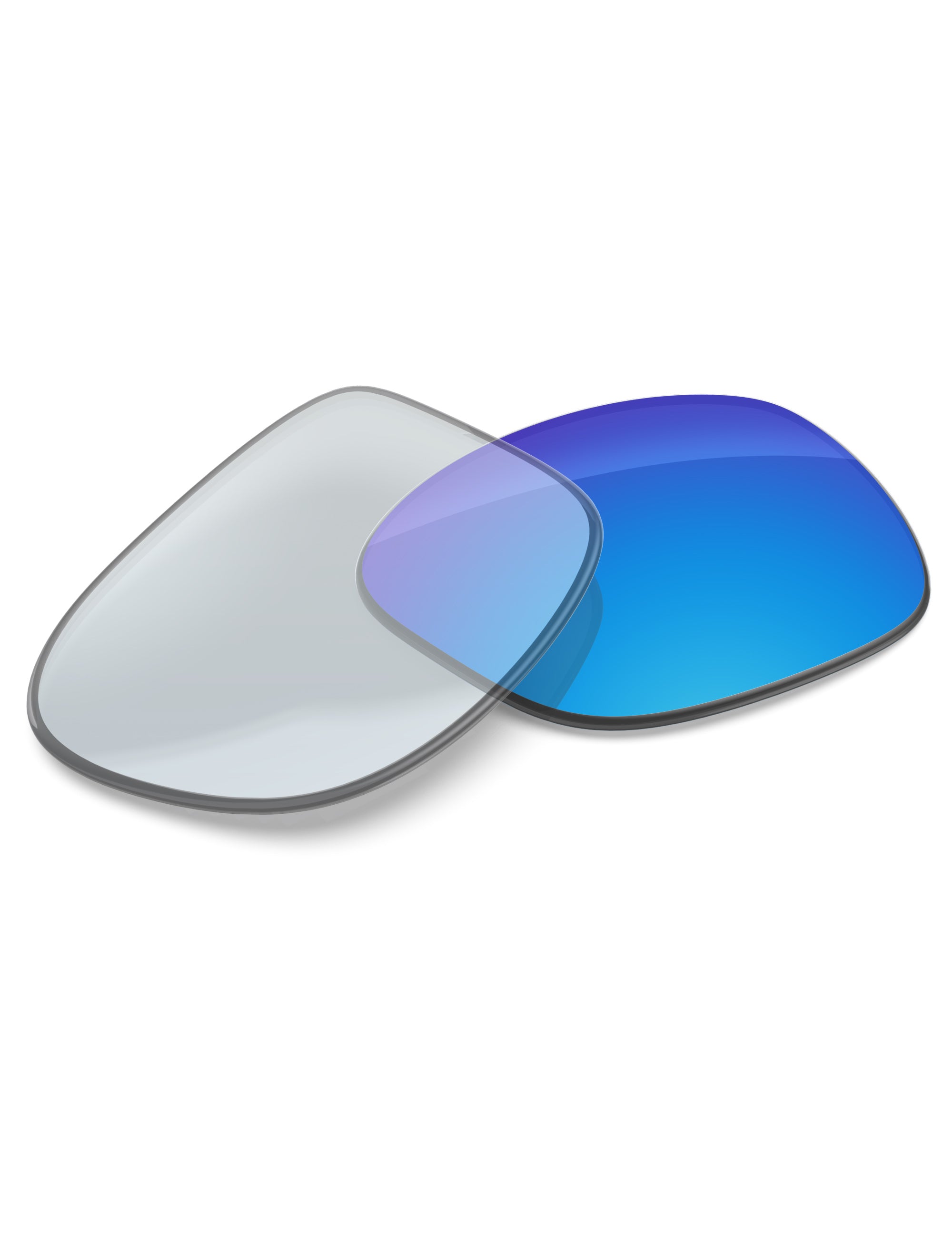 Sky Blue FlashMirror™ Photochromic-Non-Polarized