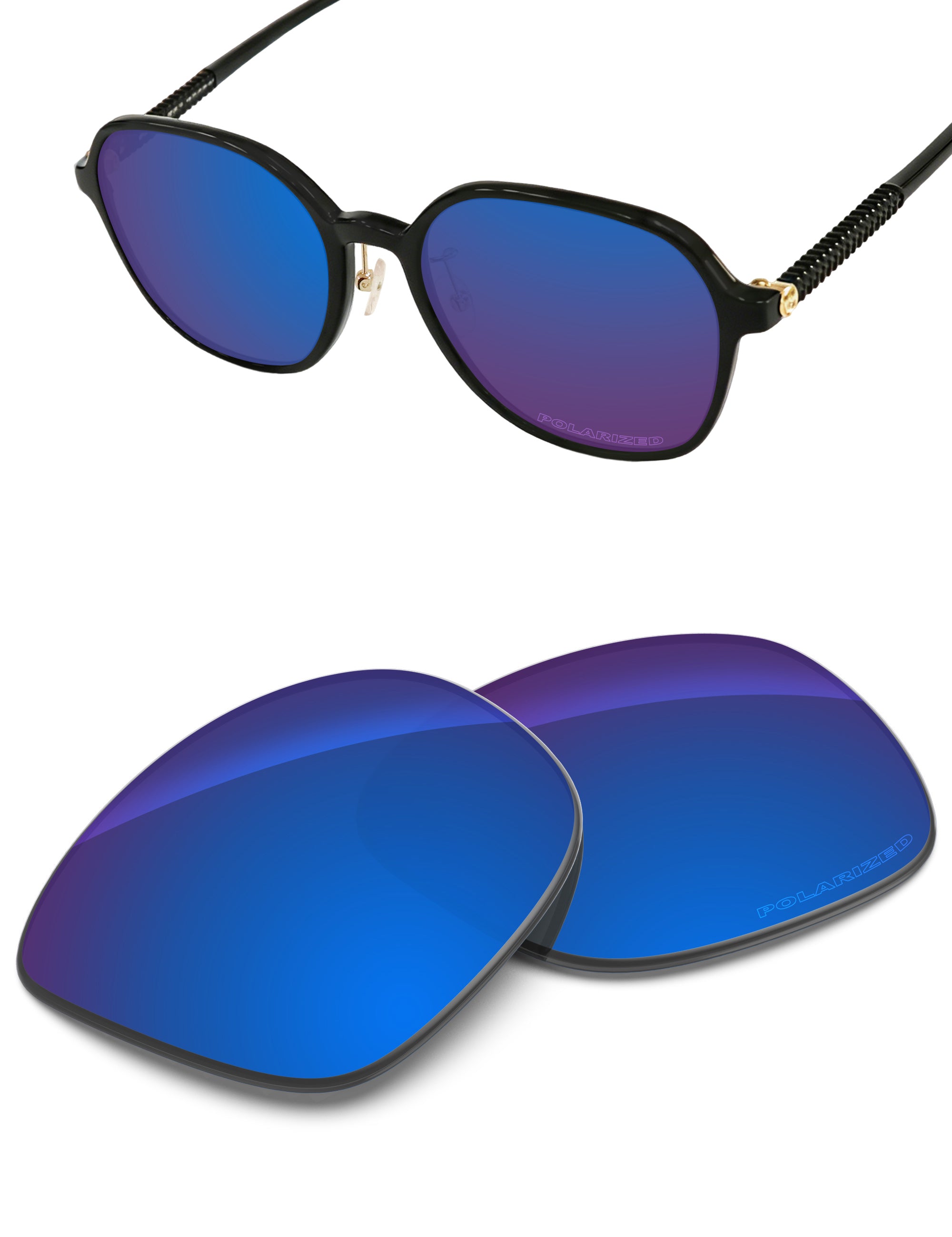 Sapphire Blue FlashMirror™-Polarized